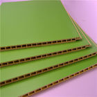 Πράσινες επένδυση τοίχων PVC χρώματος/επιτροπή, εσωτερικός ξύλινος πλαστικός σύνθετος πίνακας