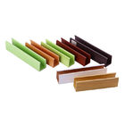 Ξύλινες ανώτατες επιτροπές PVC χρώματος σιταριού, διακοσμητικοί ανασταλμένοι PVC ανώτατοι σωλήνας/πίνακας