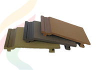 Αντι UV επένδυση τοίχων WPC, ξύλινο πλαστικό σύνθετο φύλλο με την ξύλινη σύσταση