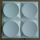 Άσπρο χρώματος τρισδιάστατο σπίτι επιτροπών τοίχων PVC εσωτερικό διακοσμητικό για το γύψο/την κουζίνα