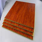 Ενσωματωμένη WPC επιτροπή τοίχων μπαμπού ίνα, διακοσμητικό ξύλινο πλαστικό σύνθετο ανώτατο όριο PVC