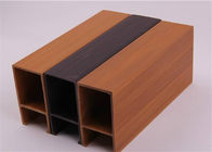 Το ξύλινο εσωτερικό ανασταλμένο PVC ανώτατων επιτροπών Faux τοποθέτησε 40*25mm σε στρώματα