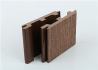 Υπαίθρια επένδυση τοίχων PVC, εξωτερική ξύλινη πλαστική σύνθετη επένδυση τοίχων αδιάβροχη