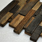 Παλαιές επιτροπές τοίχων μωσαϊκών σκαφών ξύλινες, μικτό κεραμίδι μωσαϊκών χρώματος ξύλινο για το κατάστημα